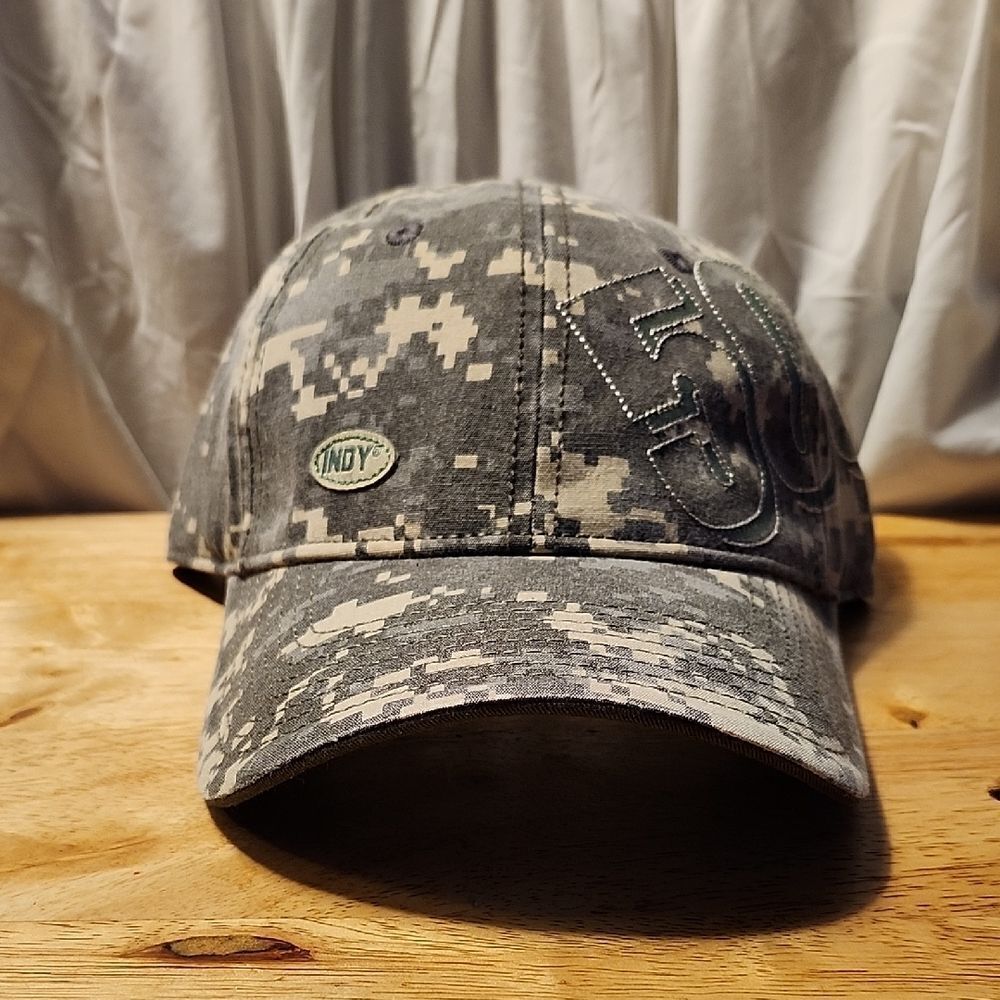 Indianapolis 500 Digital Camo Velcroback Hat - New